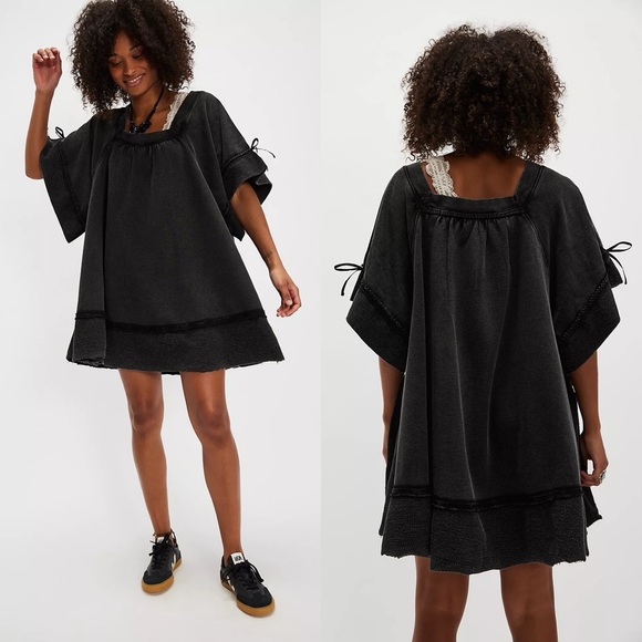 Free People Dresses & Skirts - NWT Free People Astoria Sweatshirt Tunic Dress